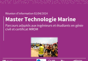 Master Technologie marine - webinaire